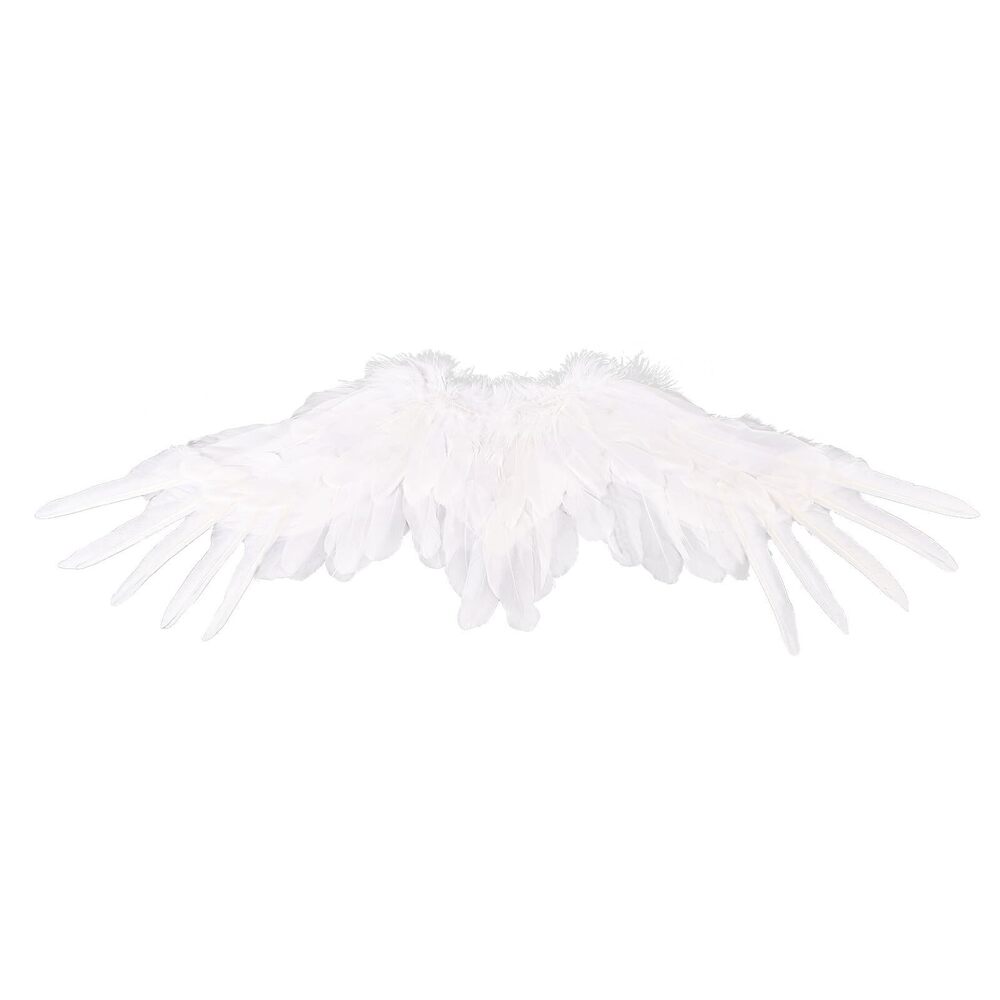 7893 Angel Wings Costume Accessoriess - Realistic Feather Wings